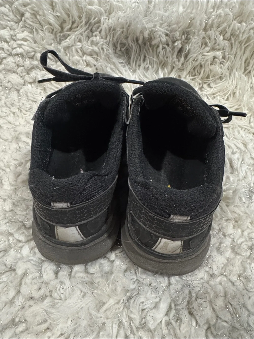 Ace work boots black low
